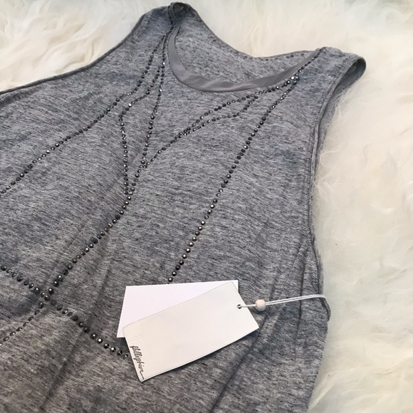 3.1 PHILLIP LIM Scoop Neck Sleeveless Tunic - Picture 5 of 6